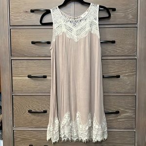 Blush and Lace Dress